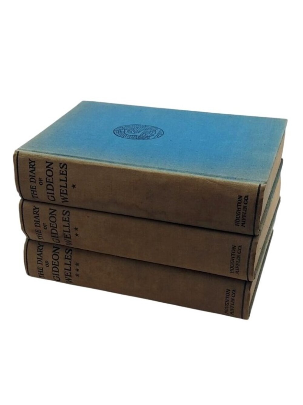 The Diary Of Gideon Welles 1861-1869 Secretary of the Navy 3 Volume Set 1911